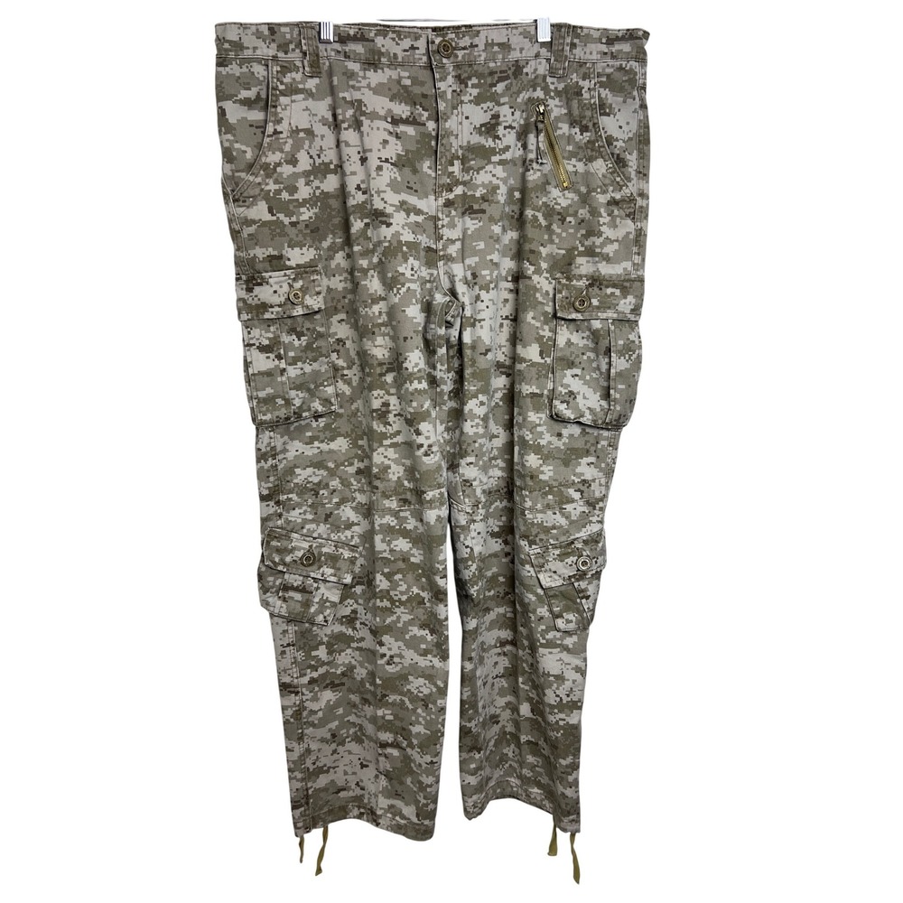 Mustway Cargo Pants Mens 42x31 Desert Digital Camo Tactical Military Utility D22